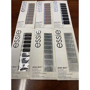 Lot of 6 Essie Sleek Stick Nail Stickers *package damage*